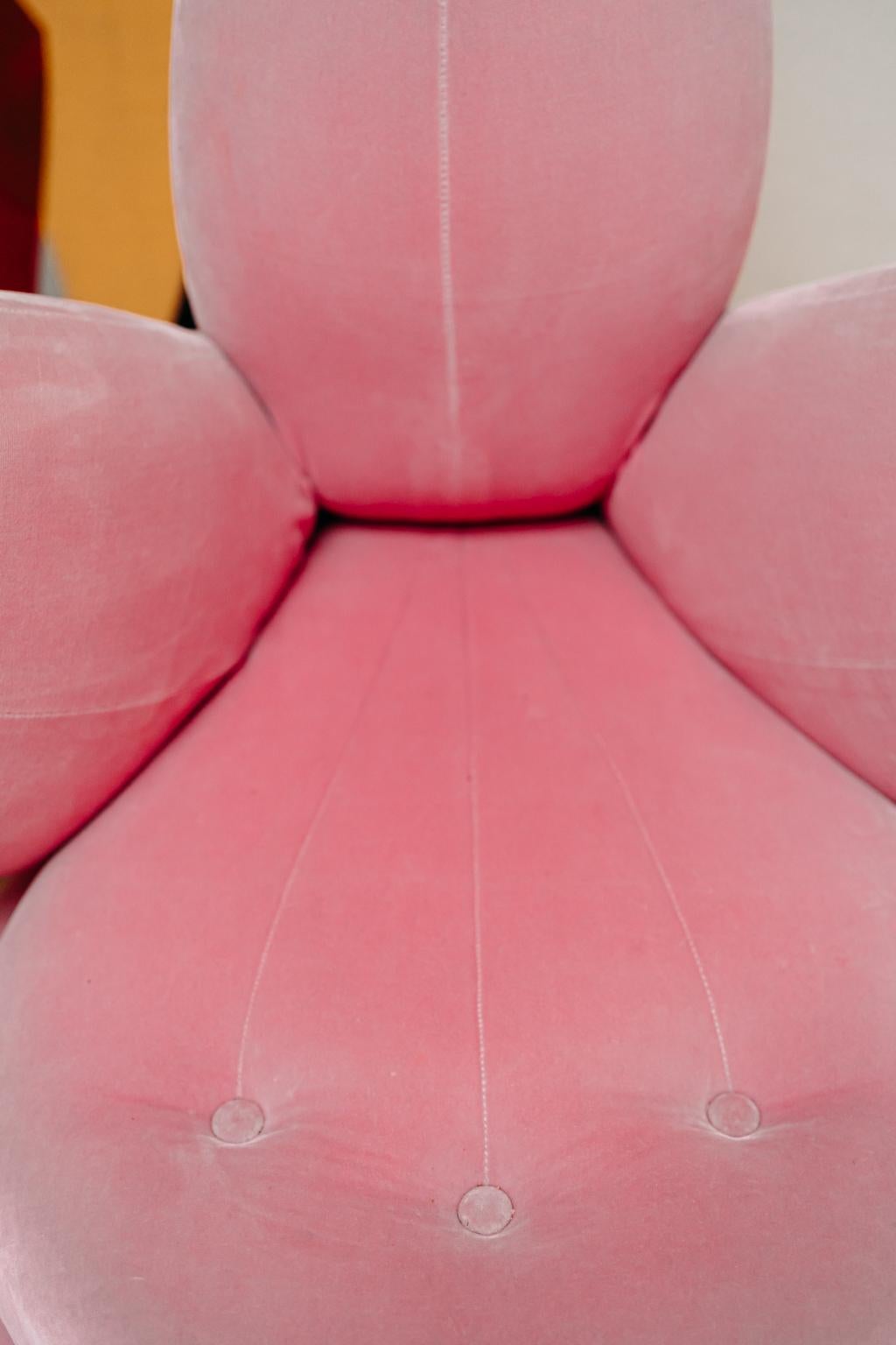 Italian Pink Getsuen Lili Chair by Masanori Umeda, for Edra, Italy