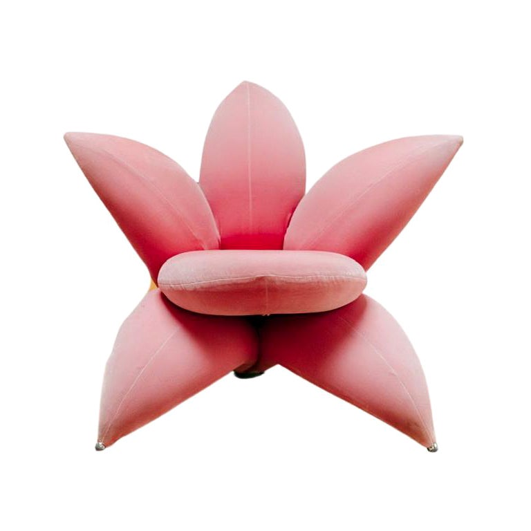 Pink Getsuen Lili Chair by Masanori Umeda, for Edra, Italy