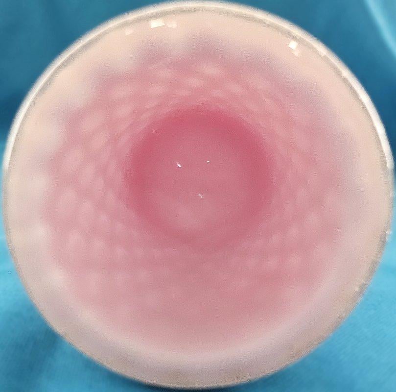 Other Pink & Gold Alfredo Barbini Murano Glass Bullicante & Polveri Toothpick Vessel