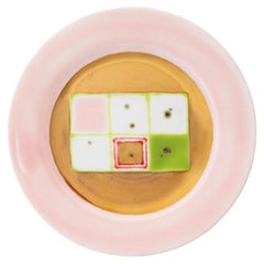 Plato de Postre Oro Rosa