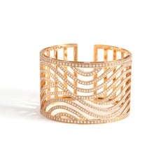 Pink Gold Diamond Bracelet