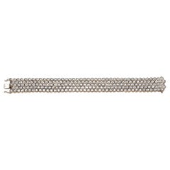 Armband aus Roségold mit Diamanten