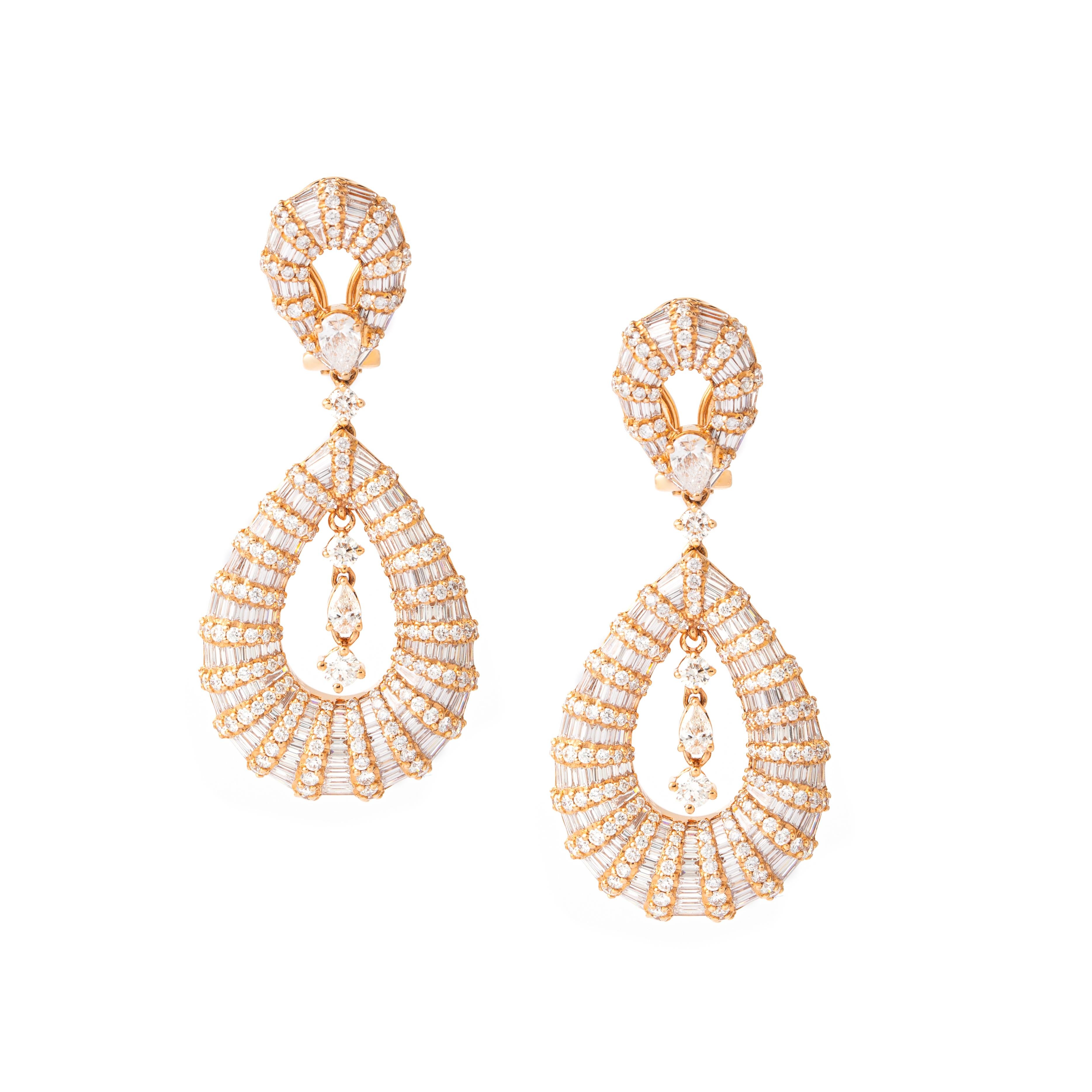 diamond earrings traditional