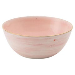 Pink Gold Fruit Bowl