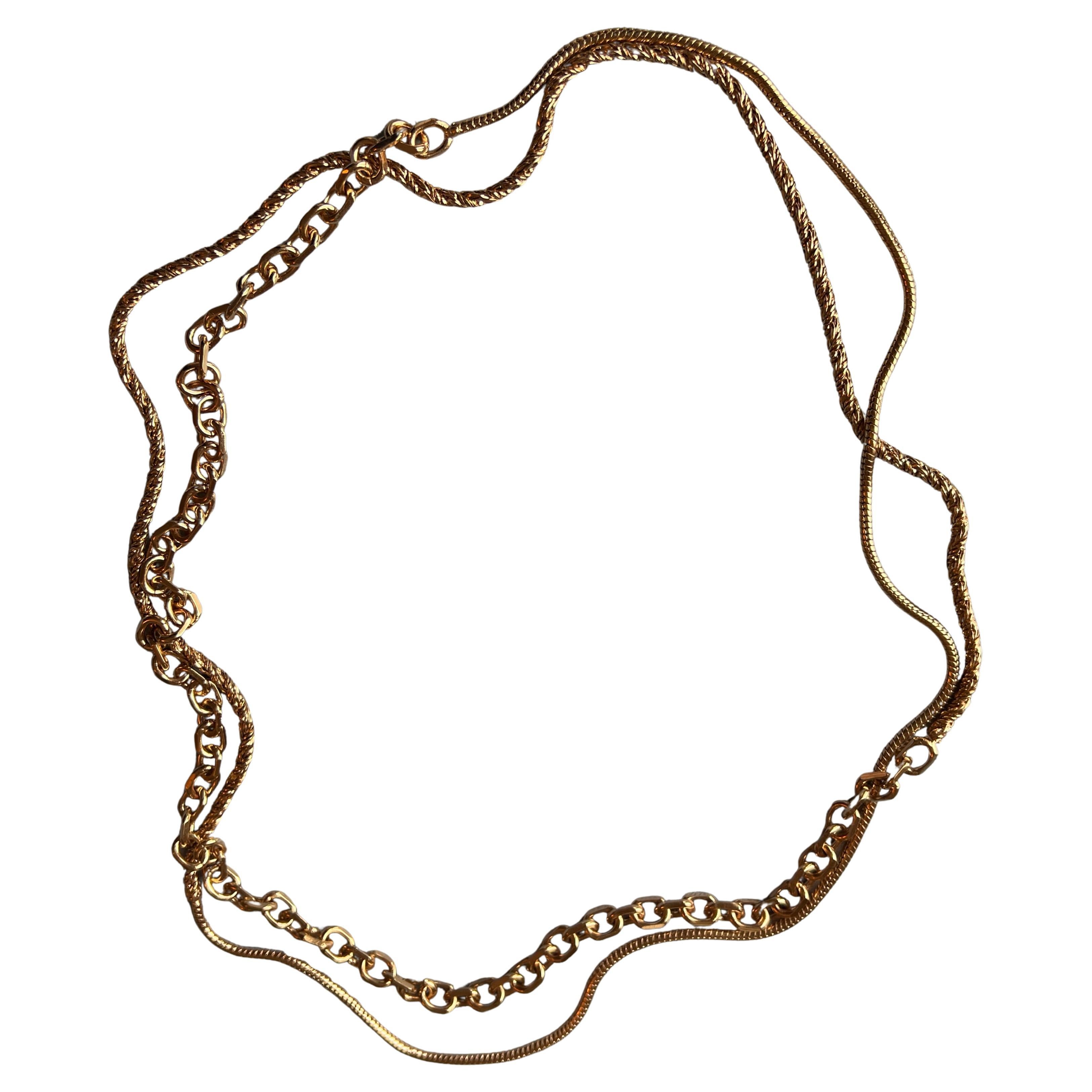 Collar de Cadena Gruesa Rosa Statement en Nuevo estado para la venta en Los Angeles, CA