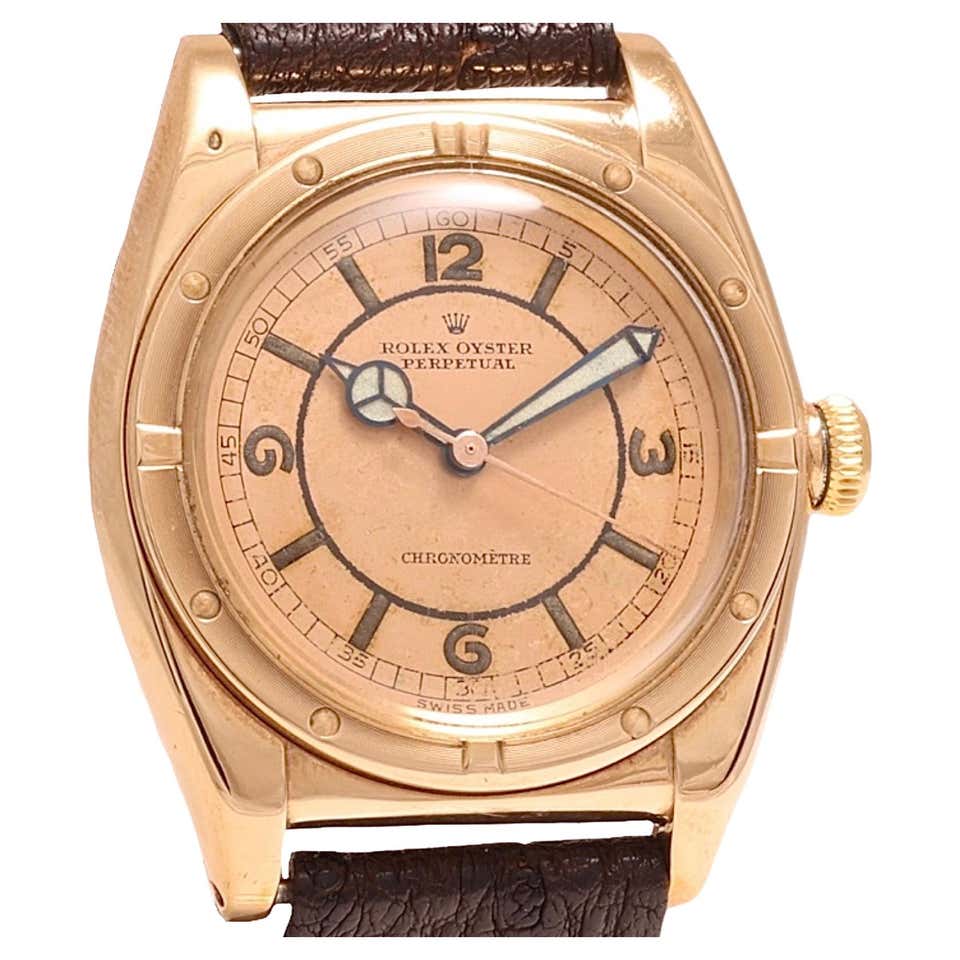 Rolex Stainless Steel with Rare Full Size Bubble Back Movement from ...