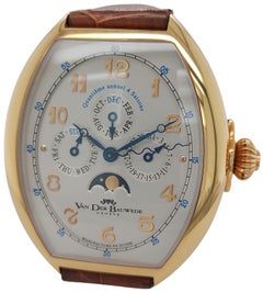 Van Der Bauwede Montre-bracelet Van Der Bauwede Quantième annuelle 4saisons en or rose, édition limitée