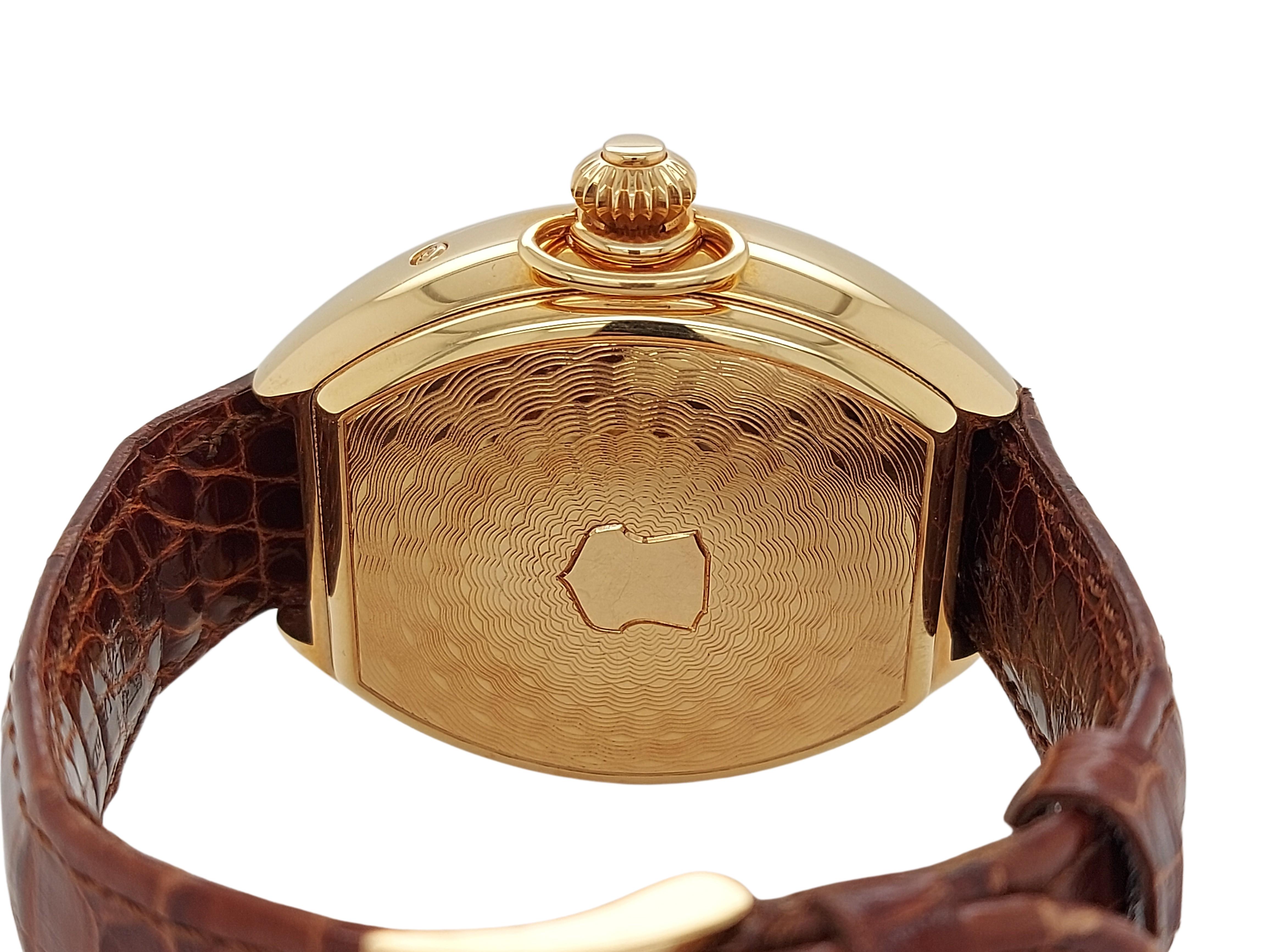 Pink Gold Van Der Bauwede Quantième annuel 4saisons Wrist Watch- Limited Edition For Sale 1