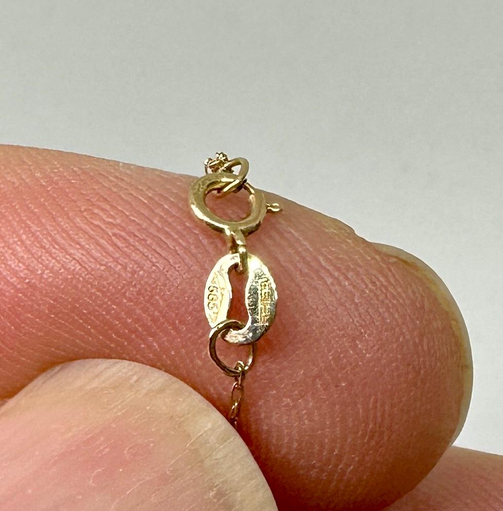 Rosa Grau und Weiß Multi Color Perlenkette 14 Karat Gold von Effy 16,5 Zoll im Angebot 4