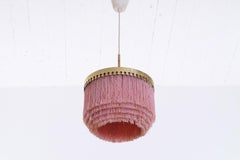Pink Hans-Agne Jakobsson Ceiling Lamp Model T601, 1960s