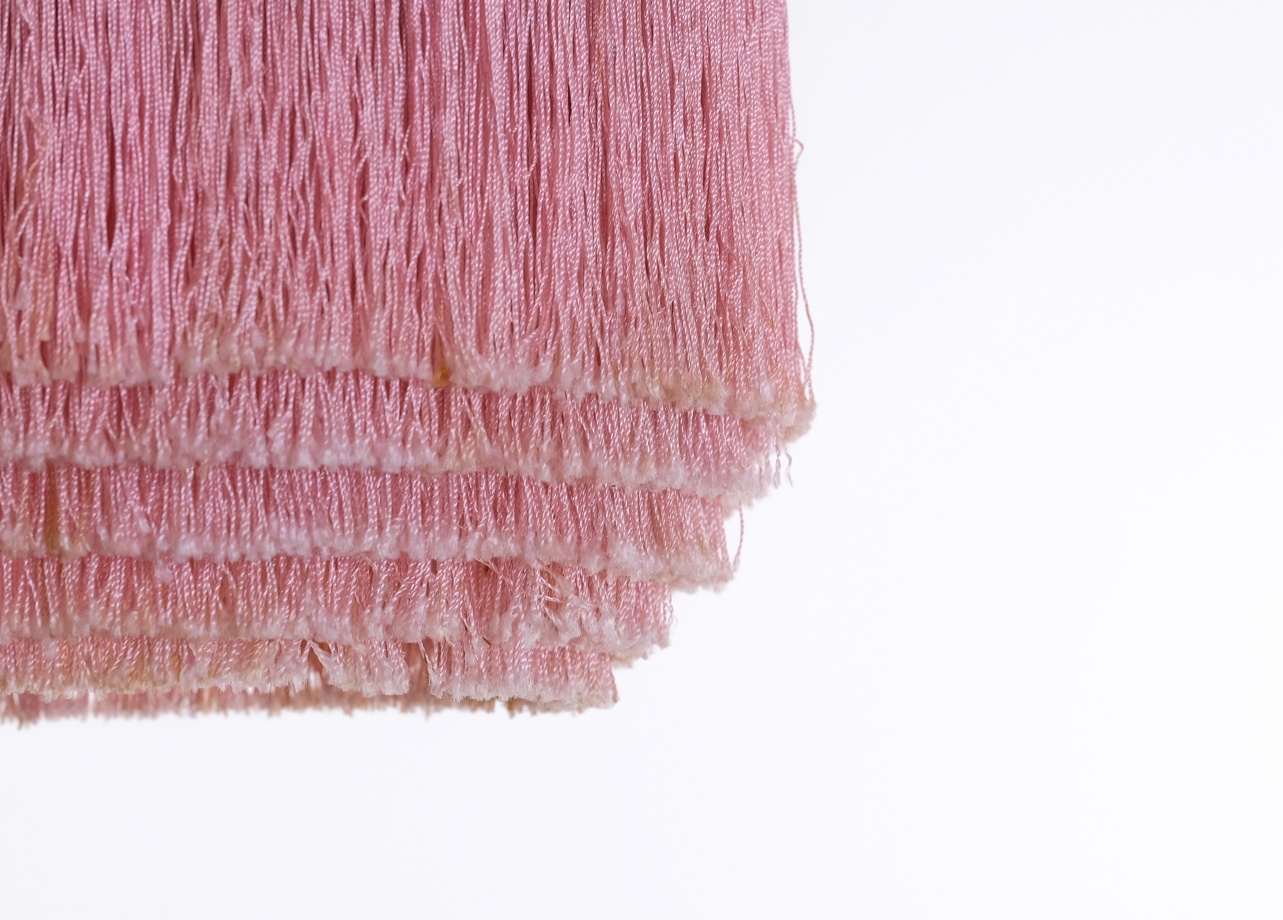 Metà XX secolo Lampada da soffitto rosa Hans-Agne Jakobsson modello T601, anni '60 in vendita