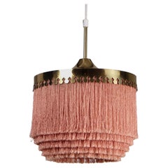 Pink Hans-Agne Jakobsson Ceiling Lamp Model T601, 1960s