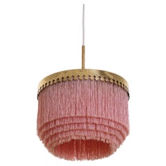 Pink Hans-Agne Jakobsson Ceiling Lamp Model T601, 1960s