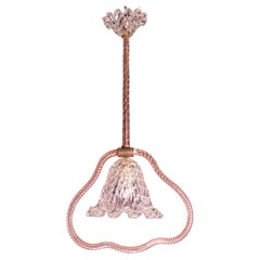 Pink Heart, Barovier e Toso Chandelier, 1950