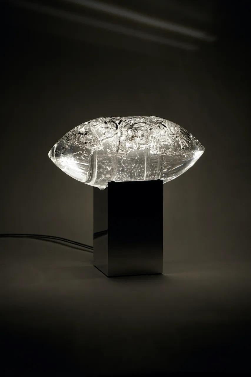 Helios-Lampe in Rosa von Zoran Strijbosch (Aluminium) im Angebot