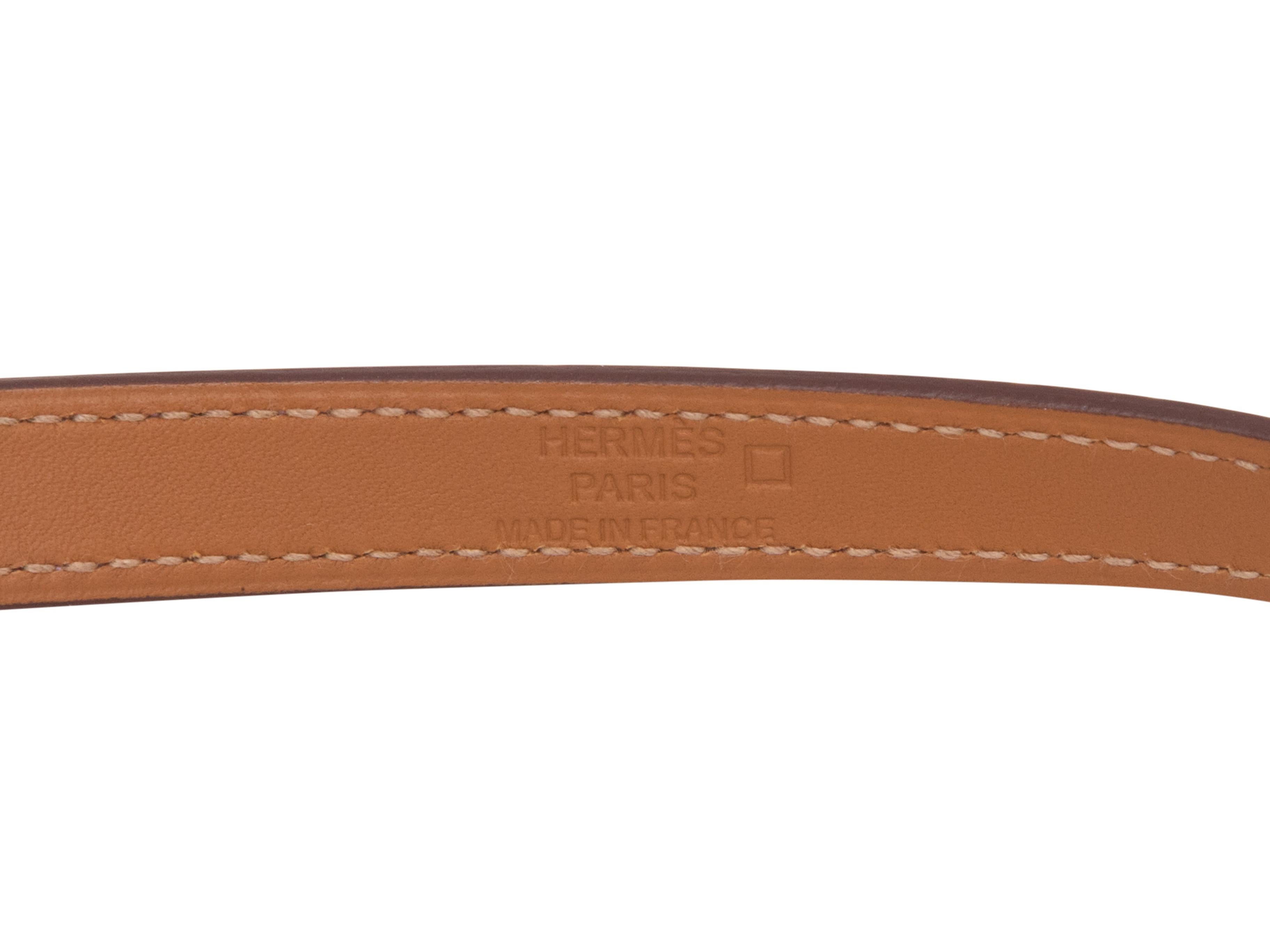 De las mujeres Pulsera Hermes Rosa Cocodrilo Mini Kelly Doble Vuelta en venta