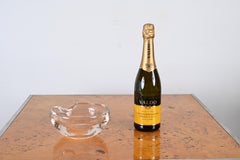 Pink Iridescent Glass Bowl by Elsa Peretti for Tiffany & Co. Signed, Italy 1980s