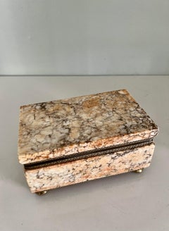 Pink Italian Alabaster Box