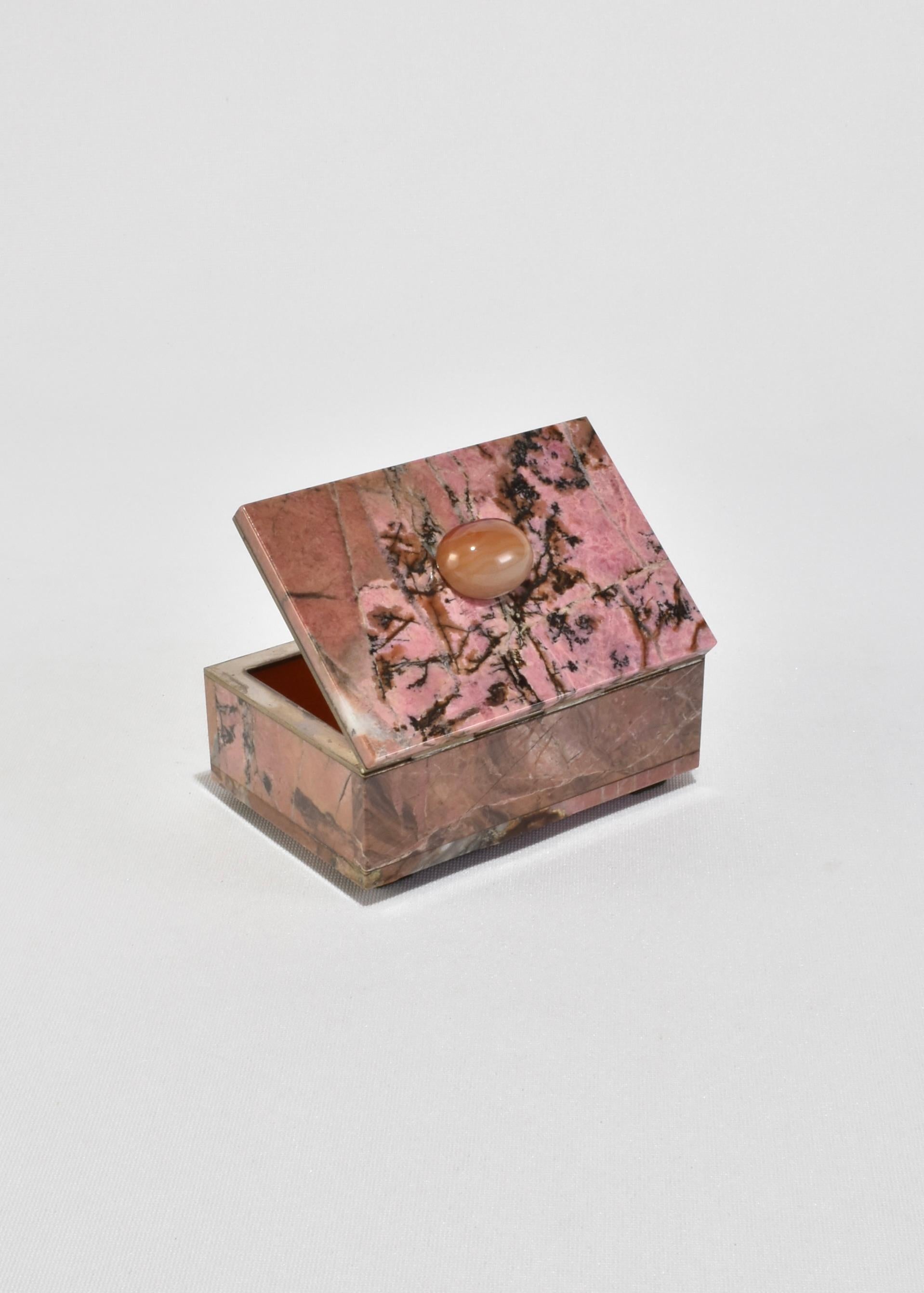Caja de Piedra Italiana Rosa en venta 2