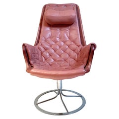 Pink Jetson Chair by Bruno Mathsson for DUX, Sweden Early 1970s