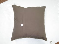 Cuscino rosa in lana femminile Khotan Antique Rug