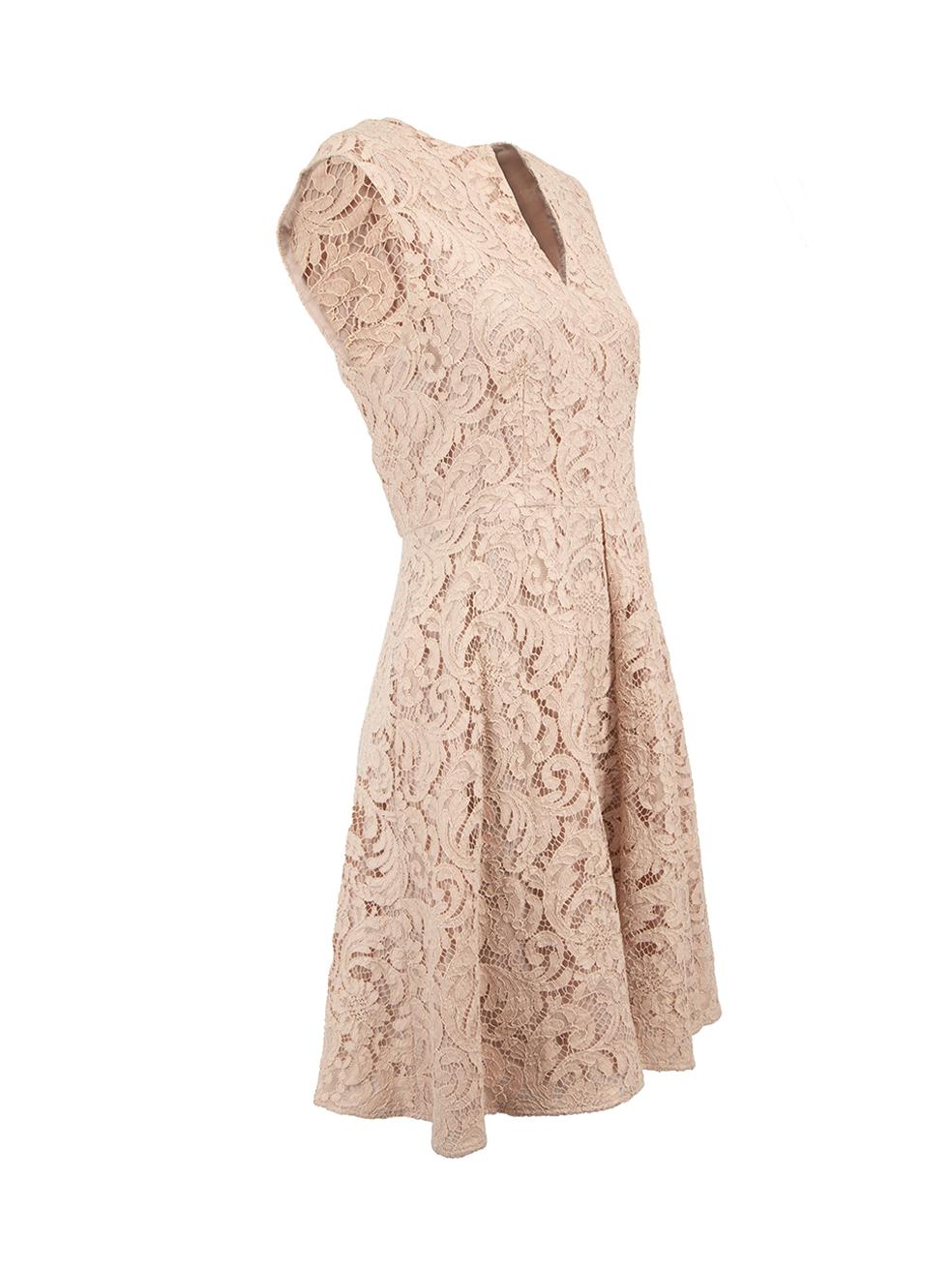 CONDITION is Very good. Hardly any visible wear to dress is evident on this used Burberry designer resale item.



Details


Pink

Lace

Mini dress

V neckline

Back zip closure





Made in Poland



Composition

71% Cotton, 19% Viscose and 10%