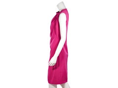 Pink Lanvin Taffeta Sleeveless Dress