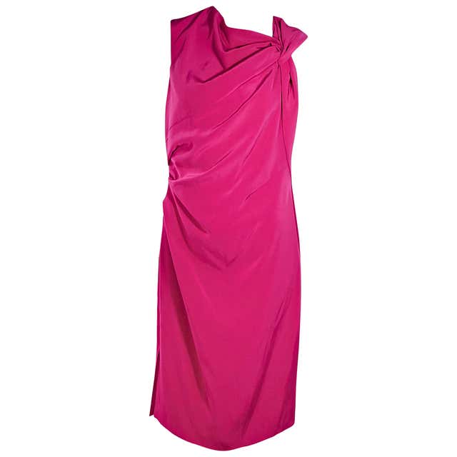 Pink Lanvin Taffeta Sleeveless Dress at 1stDibs