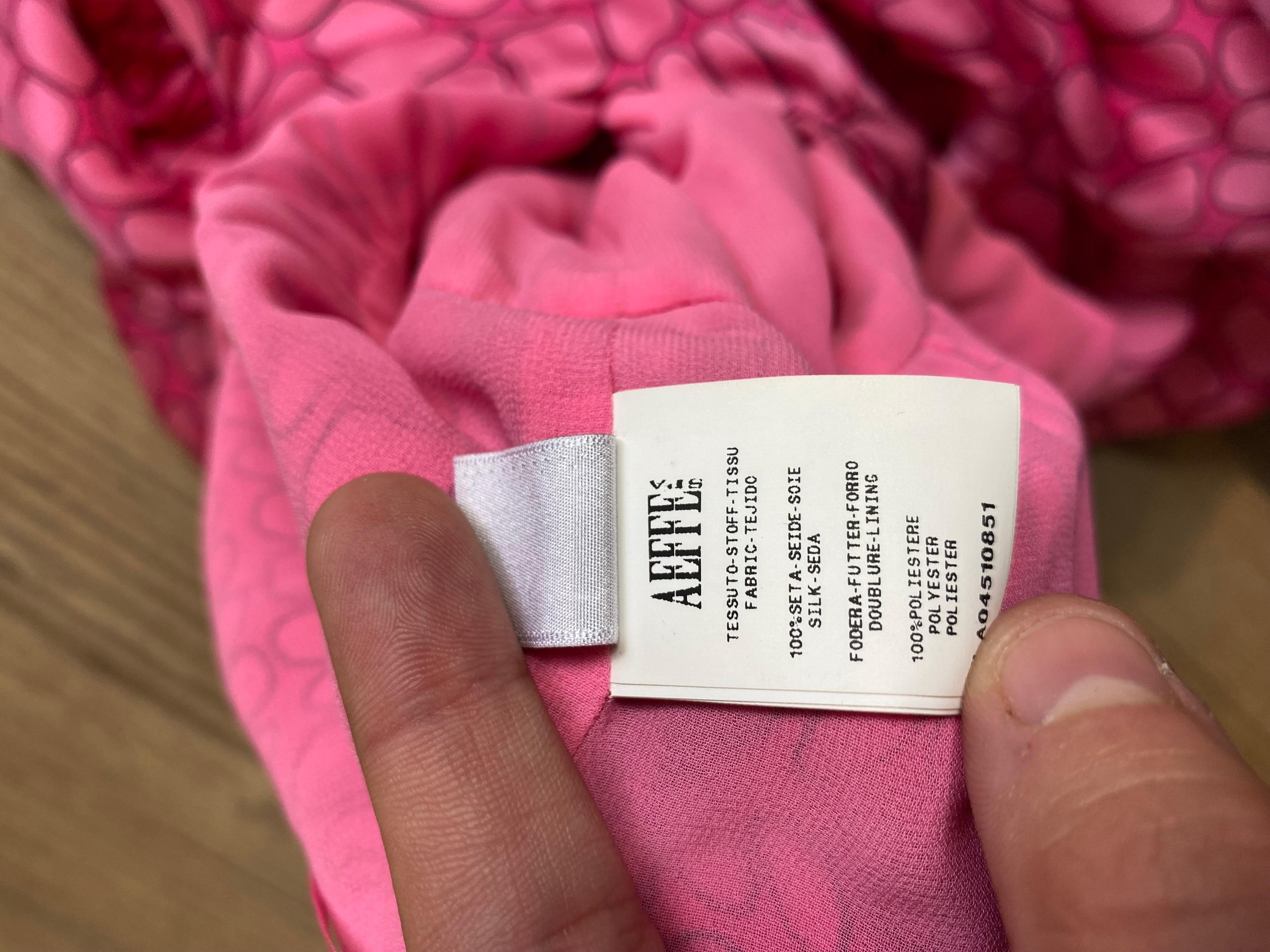 pink long Elegant dress Moschino Cheap and Chic For Sale 3