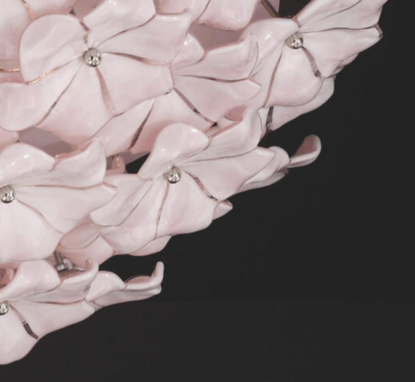 Italiano Plafoniera Pink Lotus di Fabio LTD in vendita