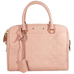 Pink Louis Vuitton Monogram Leather Speedy 25 Bag
