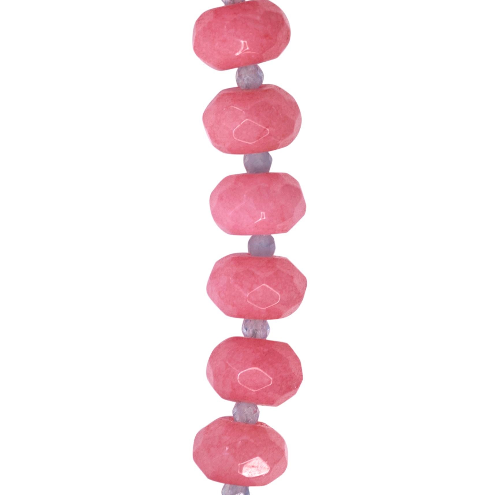 Collana di giada rosa della Malesia - da Bombyx House in vendita 2