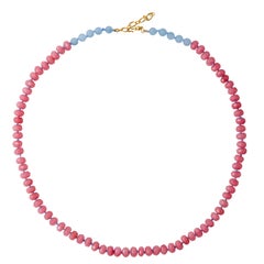 Pink Malaysian Jade Necklace -by Bombyx House