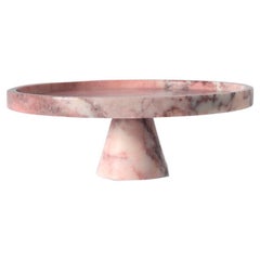 Pink Marble Cake Stand