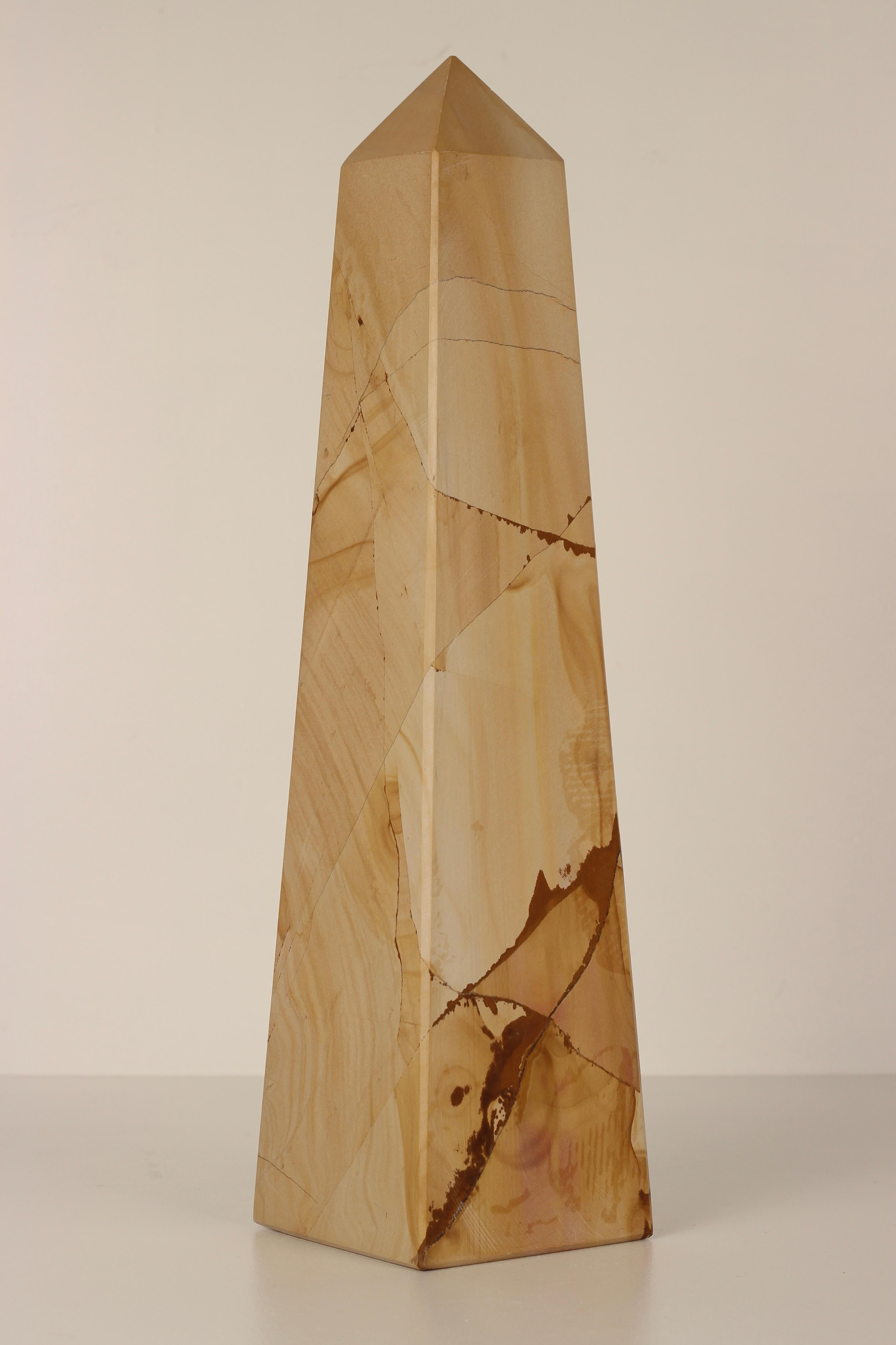 Pink Marble Obelisk in the Style of the Grand Tour In Good Condition For Sale In London, GB