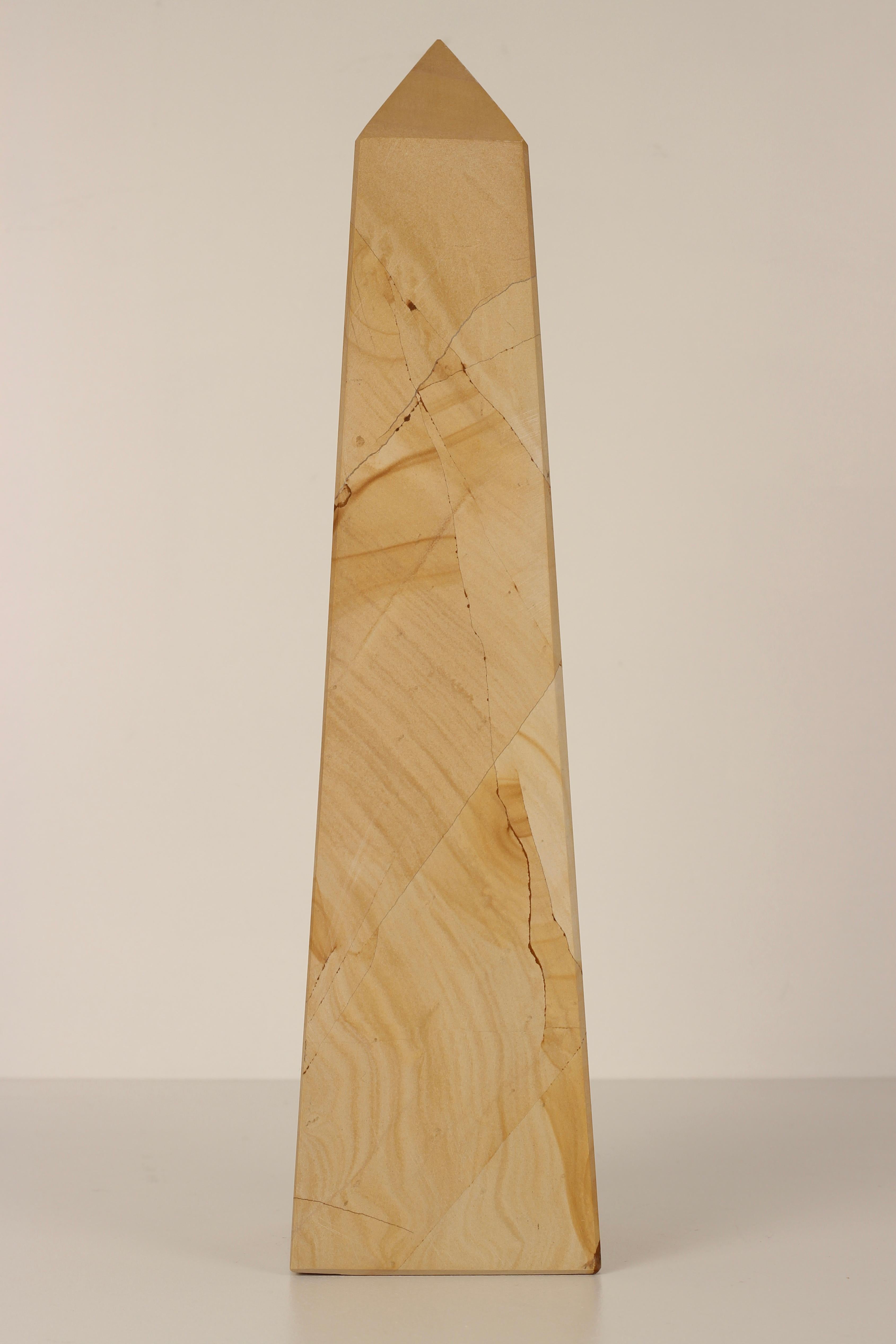 20th Century Pink Marble Obelisk in the Style of the Grand Tour For Sale