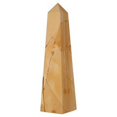 Vintage Pink Marble Obelisk in the Style of the Grand Tour