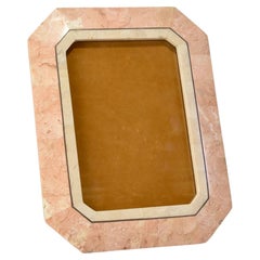 Pink Marble Picture Frame