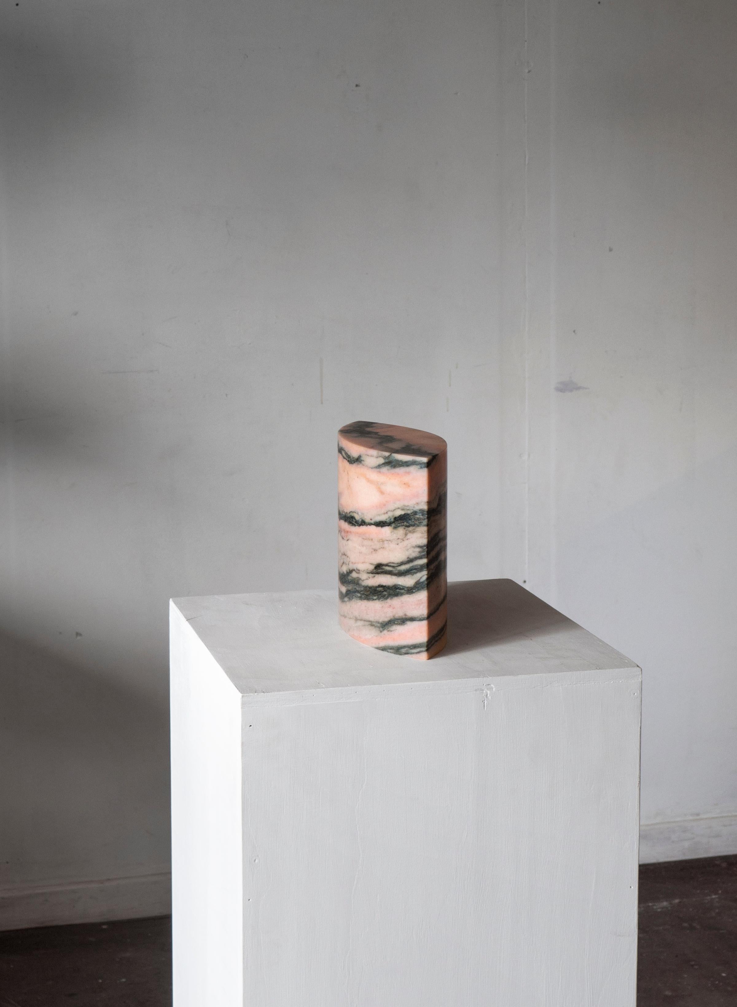 Pink Marble Sculpture Titled Marbre Rose In New Condition For Sale In Copenhagen N, 84