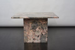 Pink Marble Side/coffee Table, Italy 1970s