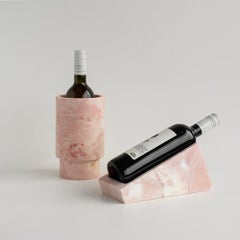 Pink Marble Wine Bottle Stand