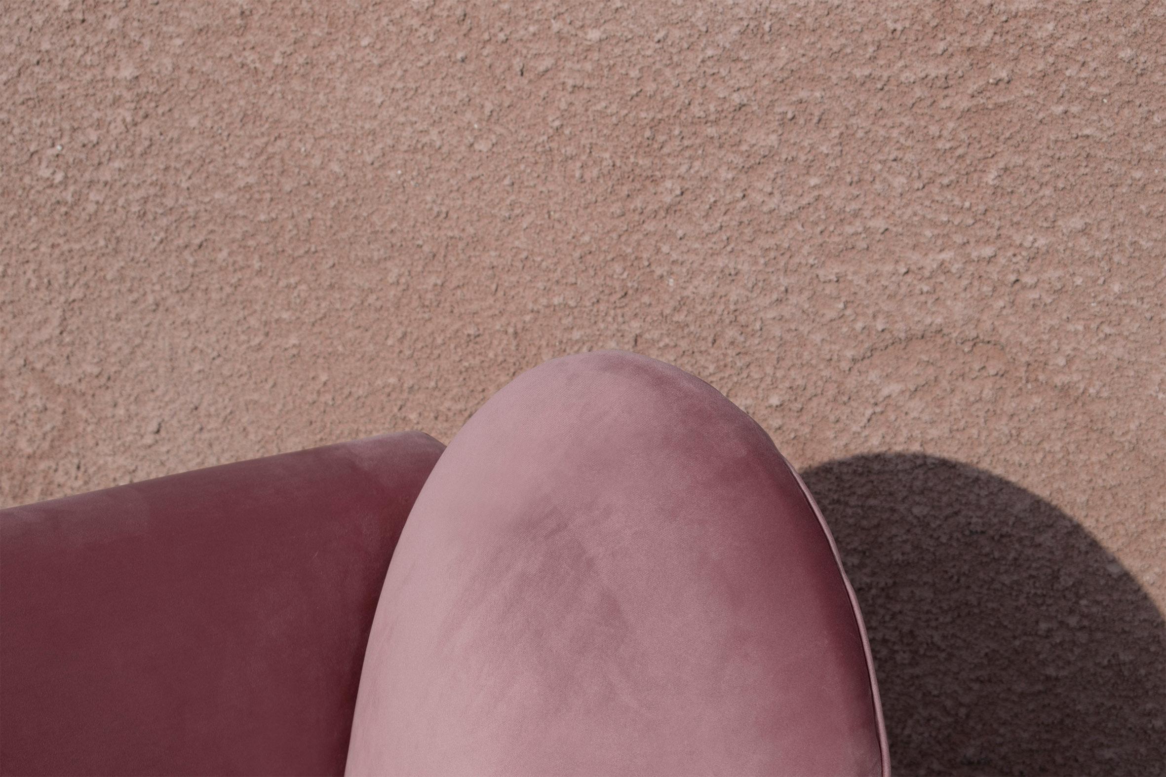 Other Pink Marika Armchair by Studio Christinekalia For Sale