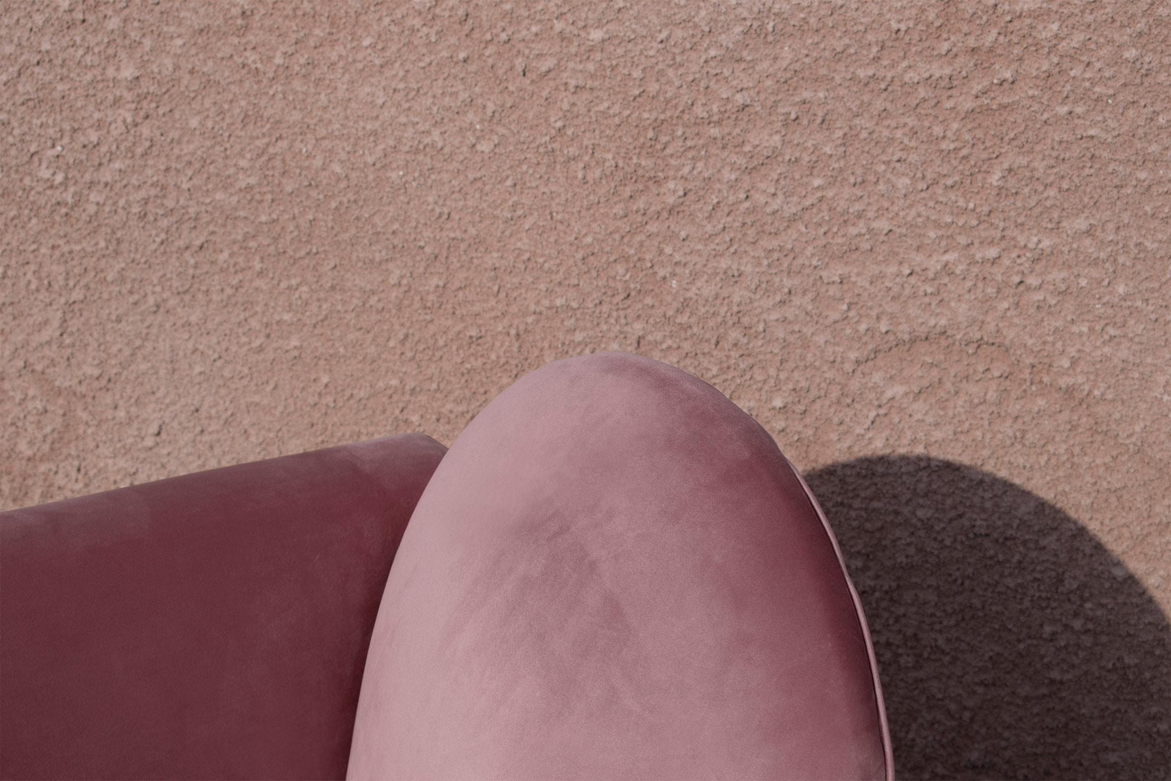 Other Pink Marika Armchair by Studio Christinekalia For Sale