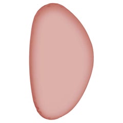 Specchio da parete Tafla O3 rosa opaco di Zieta