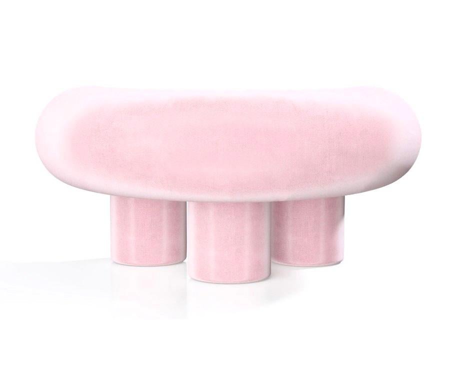 Post-Modern Pink Mineral Armchair by Kasadamo