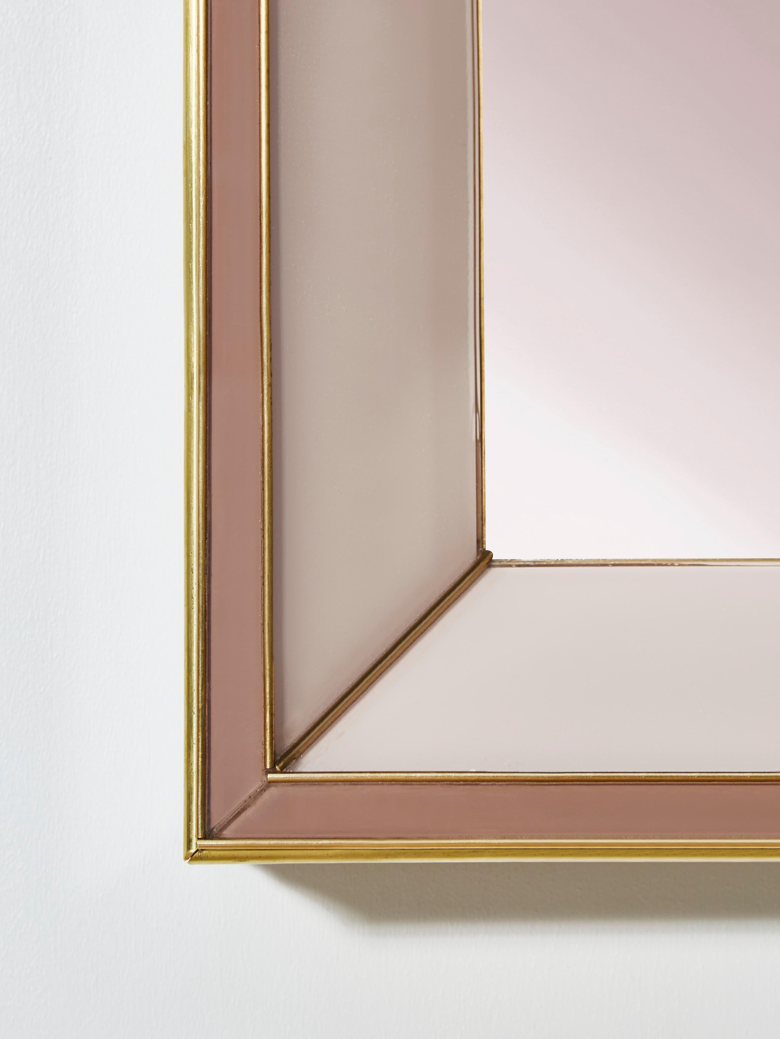 Pink Mirror by Studio Glustin In Good Condition For Sale In Saint-Ouen (PARIS), FR