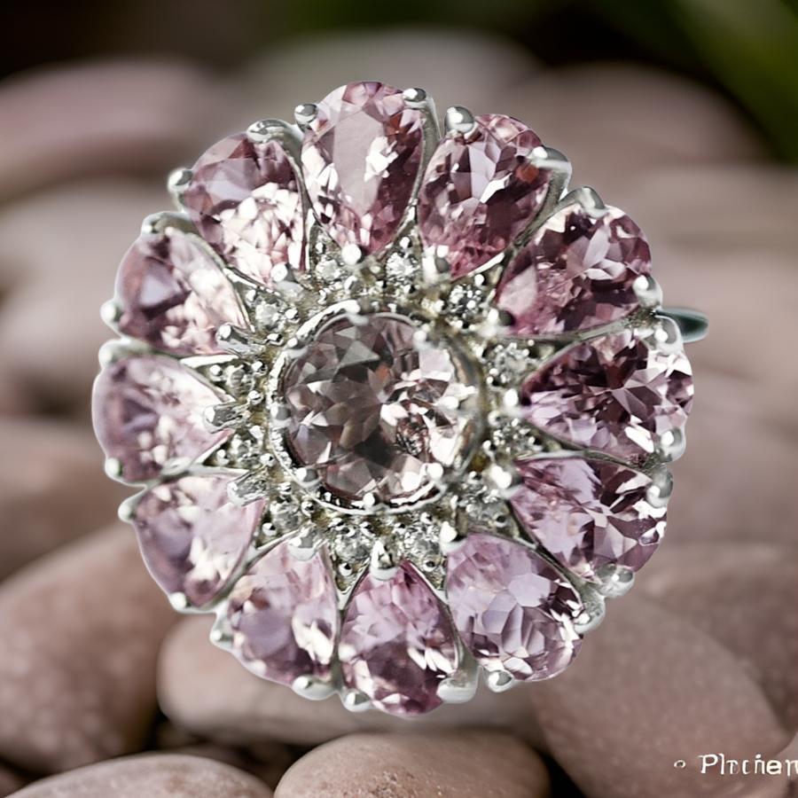 Matel: - 925 sterling silver
Gemstone :- Morganite
Stone Shape: Round, Pear Faceted
Stone color: Pink
Stone Size: 6x6 mm
Carat Weight: 9.01 ct. (approx.)
Hardness: 6.0-6.5 (Mohs scale)
Accents: Simulated Diamonds (CZ)
SKU CODE: PJC4661R

Perfect