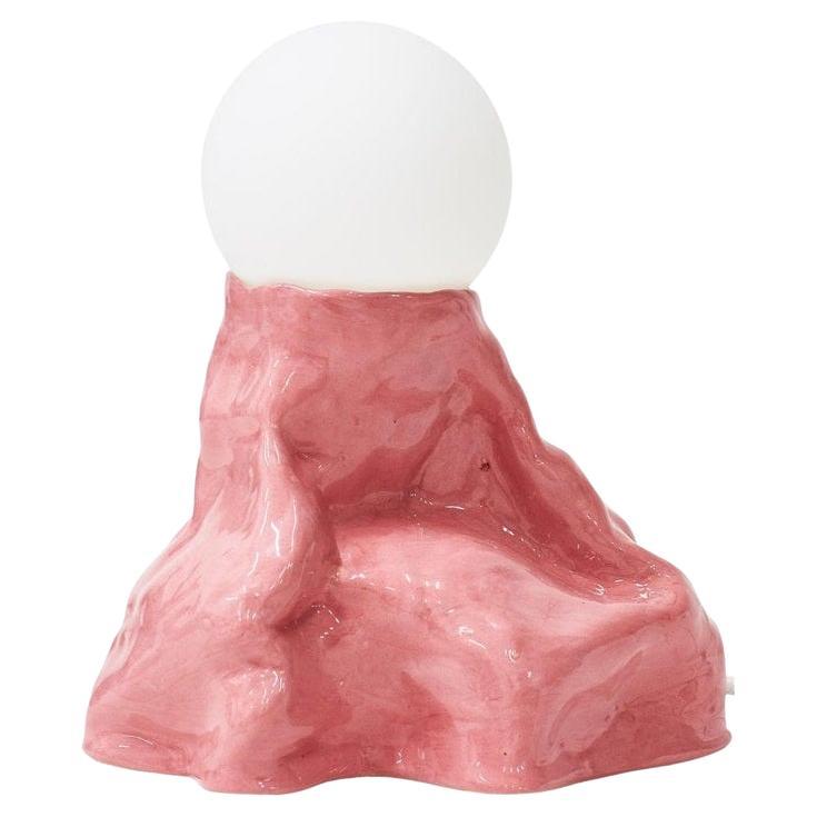 Pink Moutain Lamp by Siup Studio For Sale