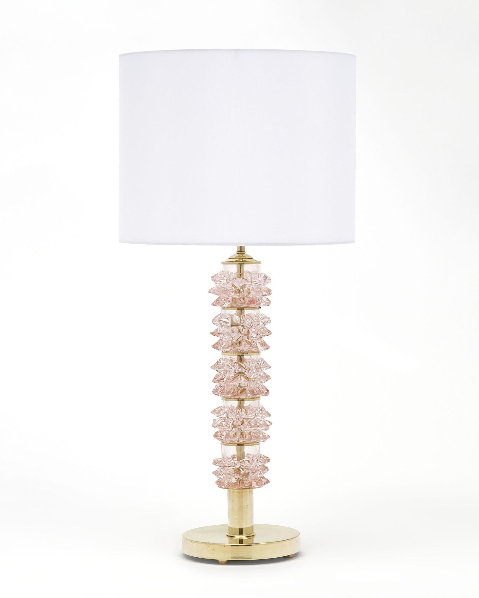 Pink Murano Barovier Rostrate Lamps 2