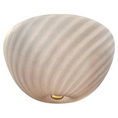 Pink Murano Flush Mount by Barbini